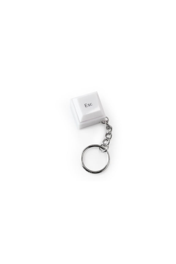 White Keys ESC Keyboard with Stylish Simplicity & Friendly Brilliance