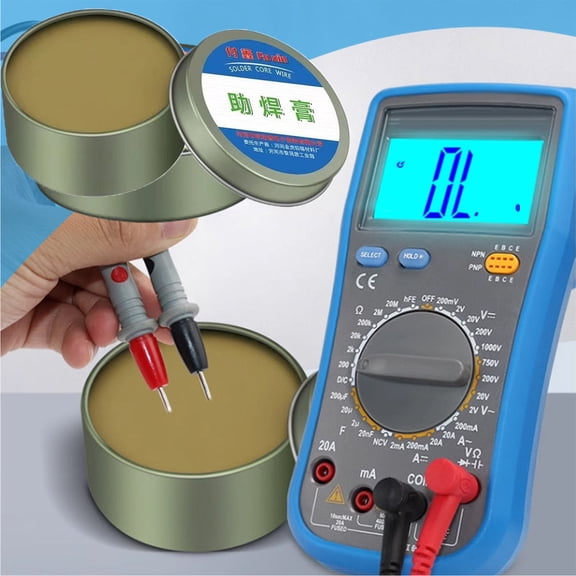 Affordable Low Temperature Solder Paste for High Conductivity Soldering Iron Repairs Easy Application No Wash Lead-Free Soldering Oil Perfect for DIY Electronic Projects
