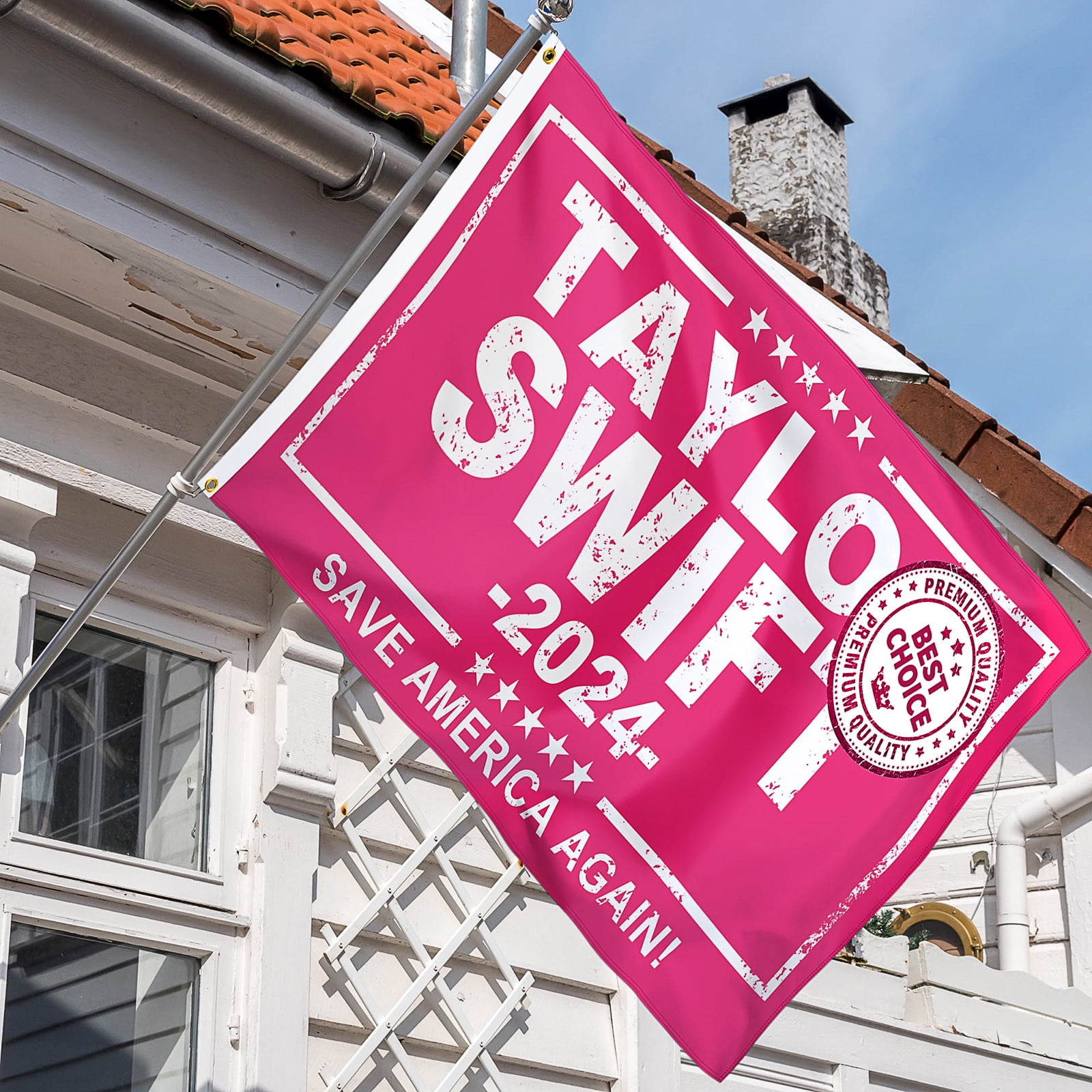 Affordable Valentine's Taylor Swift Merch, 2024 Flag 3X5 Foot Flag for