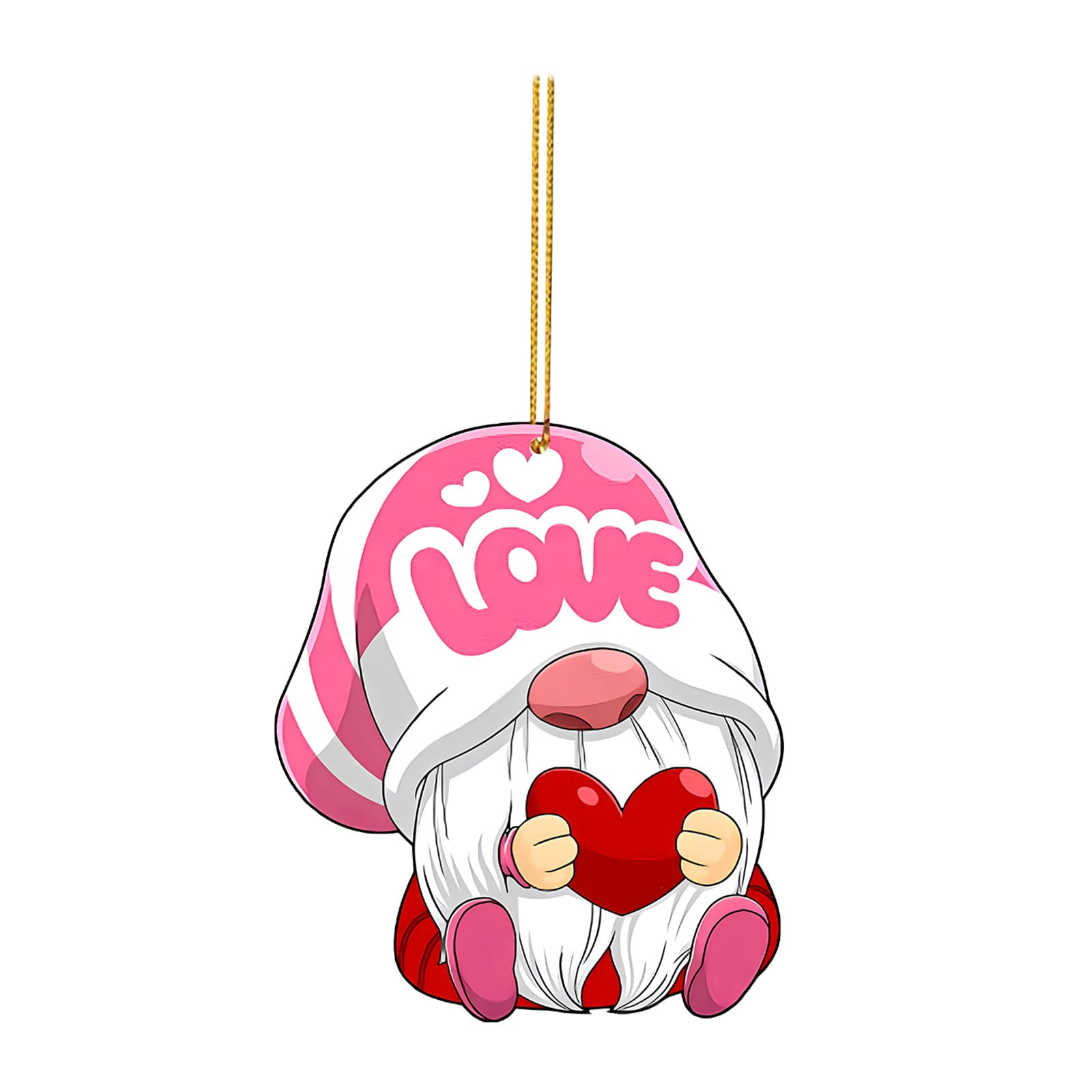 Affordable wall hangs Valentine's Day Acrylic Pendant Valentine's Day