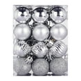 thumbnail image 1 of Affordablo Warehouse Sale Clearance Shatterproof Xmas Bulbs Decorations Set for DIY,Wedding,Party and Home Decoration Gold Ball Christmas Ornaments Christmas Ornaments Cream Quick Dry Shower Mat, 1 of 5