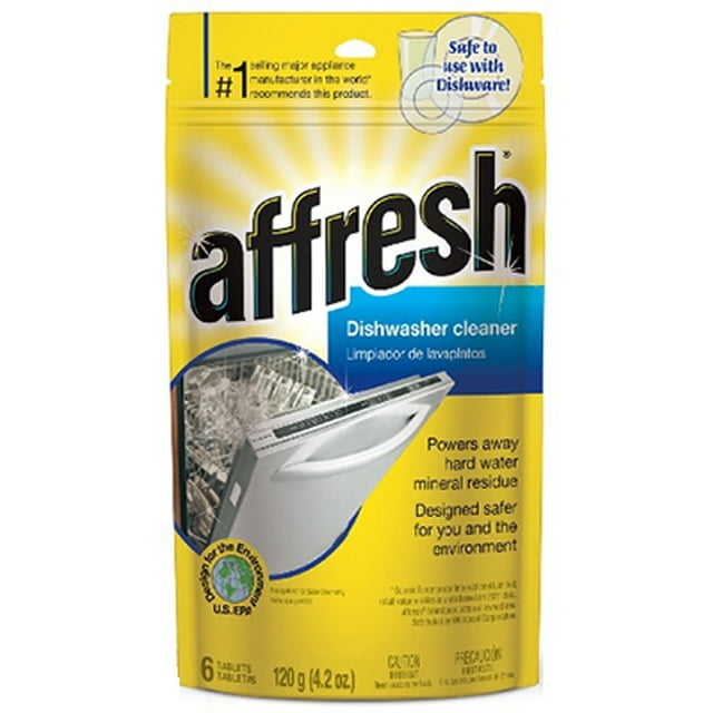 Affresh 6 Count Dishwasher Cleaner Designed To Penetrate Dissolve & Re, Each