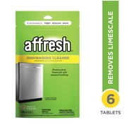 Affresh Dishwasher Cleaner Tablets, 6 count