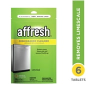 Affresh Dishwasher Cleaner Tablets, 6 count