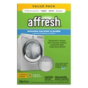 Affresh W10501250 Washing Machine Cleaner, 6 Tablets: Cleans Front Load and Top Load Washers, Including HE