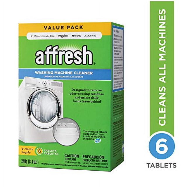Affresh Washing Machine Cleaner, Cleans Front Load and Top Load Washers