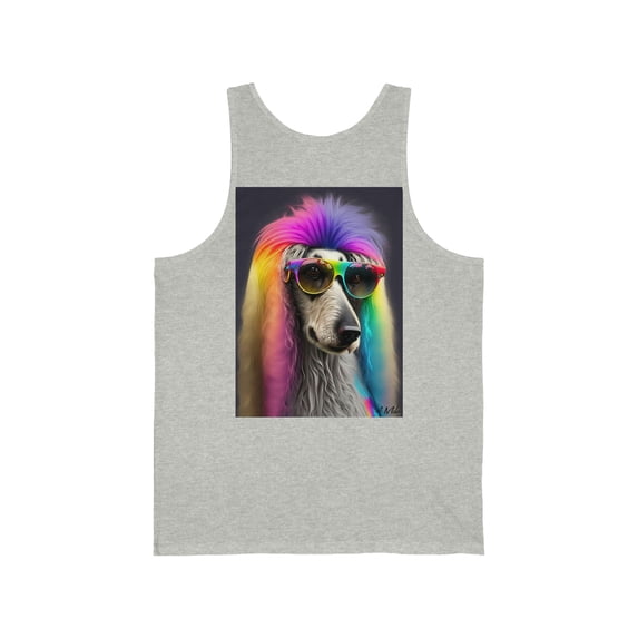 Afgan Hound Pride - Unisex Jersey Tank