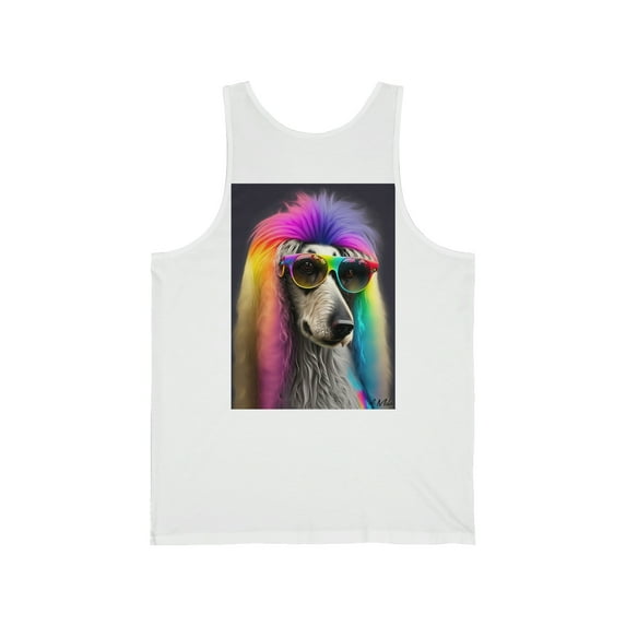 Afgan Hound Pride - Unisex Jersey Tank