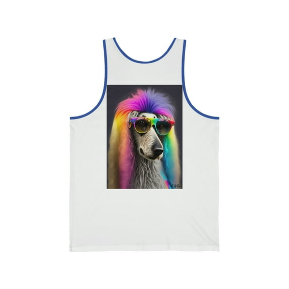 Afgan Hound Pride - Unisex Jersey Tank