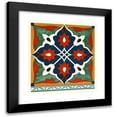 thumbnail image 1 of Afghan Boundary Commission 20x22 Black Modern Framed Museum Art Print Titled - 18 Plates of Ornamental Tiles from the Afghan Boundary Commission Pl 08 (1884), 1 of 5