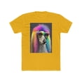 thumbnail image 1 of Afghan Hound Art - Men's Cotton Crew Tee - By A.Melo Originals, 1 of 2
