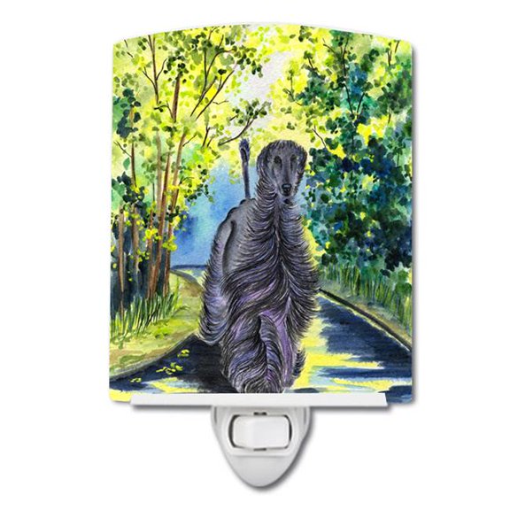 Afghan Hound Ceramic Night Light