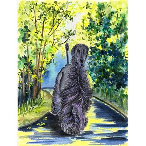 Afghan Hound Flag - Garden Size