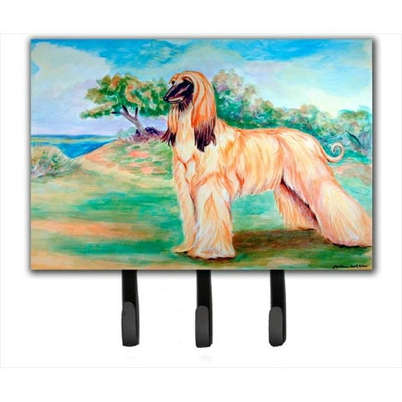 Afghan Hound Leash Holder Or Key Hook