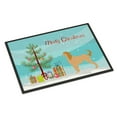 thumbnail image 1 of Afghan Hound Merry Christmas Tree Door Mat, 1 of 2