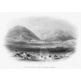 thumbnail image 1 of Afghan War.Nthe British Army Camp Outside Kabul Afghanistan. Contemporary English Steel Engraving. Print by, 1 of 1