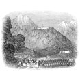 thumbnail image 1 of Afghan War 1842. Nbritish Forces Secure Positions In The Khyber Pass Wood Engraving From A Contemporary English, 1 of 3