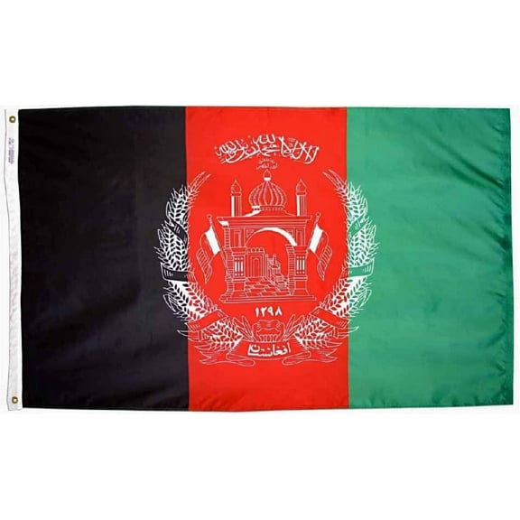 Afghanistan - 4'X6' Nylon Flag