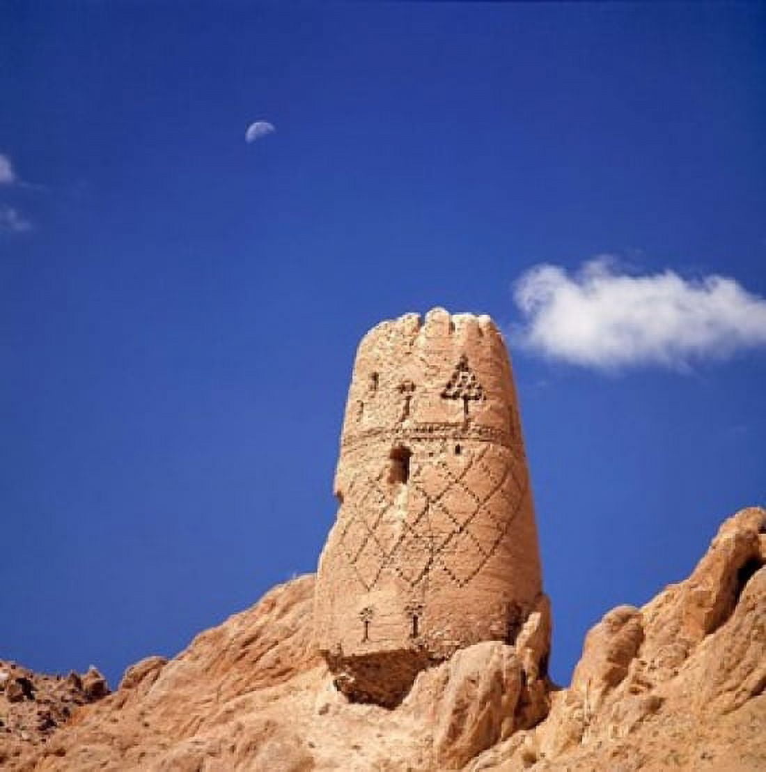 Afghanistan Bamian Valley City of Noise watchtower Canvas Art - Ric Ergenbright DanitaDelimont (30 x 30)