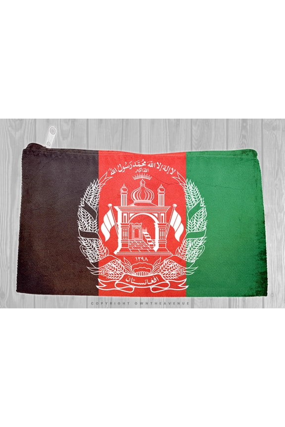 Afghanistan Flag Grunge Purse Bag