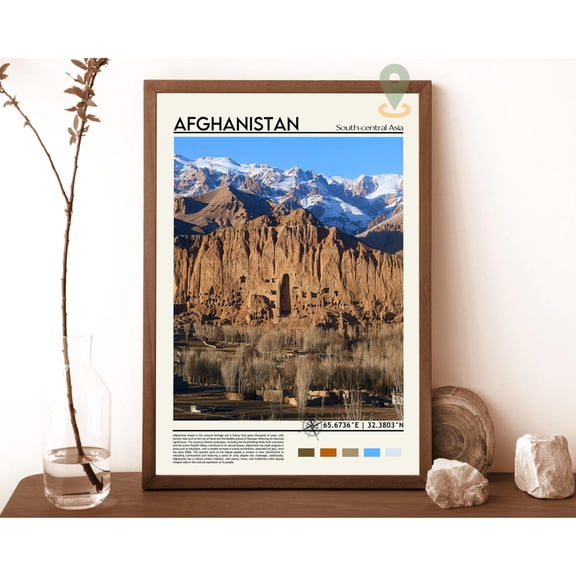 Afghanistan Print, Vintage Poster, Afghanistan Wall Art, Afghanistan Poster, Afghanistan Photo, Afghanistan Poster Print, Kabul Poster Wall Art, Modern Wall Decor, 24x36 UNFRAMED