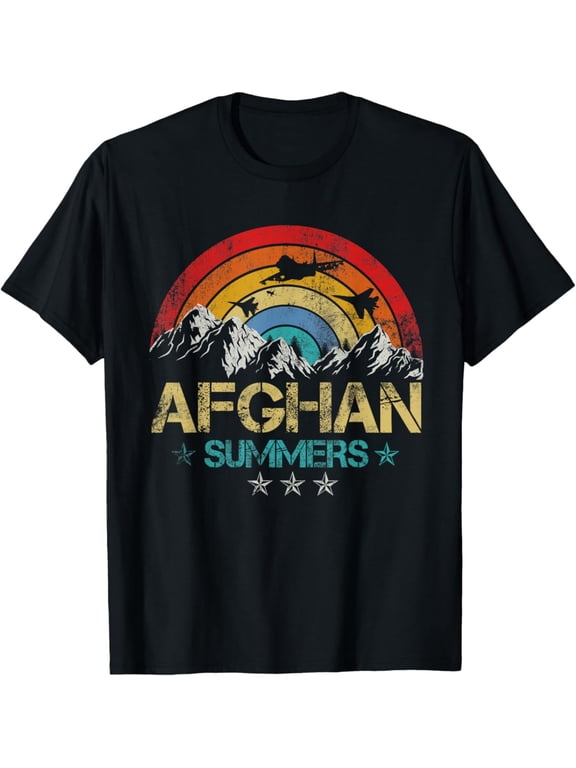 Afghanistan Summer Fighter Jet Fourth July T-Shirt