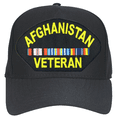 thumbnail image 1 of Afghanistan Veteran With 3 Ribbons Cap, 1 of 1