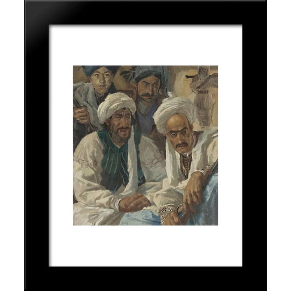 Afghans 20x24 Framed Art Print by Alexandre Jacovleff