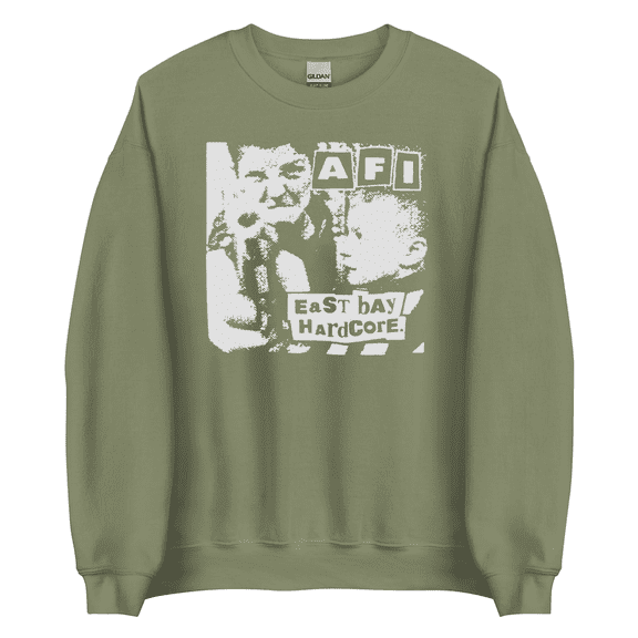 Afi East Bay Hardcore New Black T-shirt Size XL