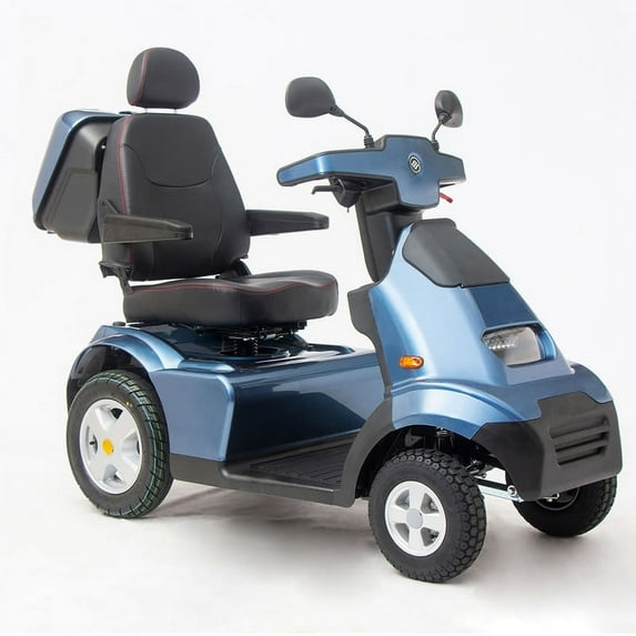 Afikim S4 4-Wheel Mobility Scooter with 24" Seat, 450 lb Limit