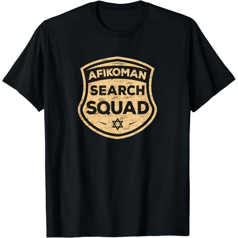 Afikoman Search Squad Funny Passover Seder T Shirt Afikoman Search Squad Funny Passover Seder T Shirt