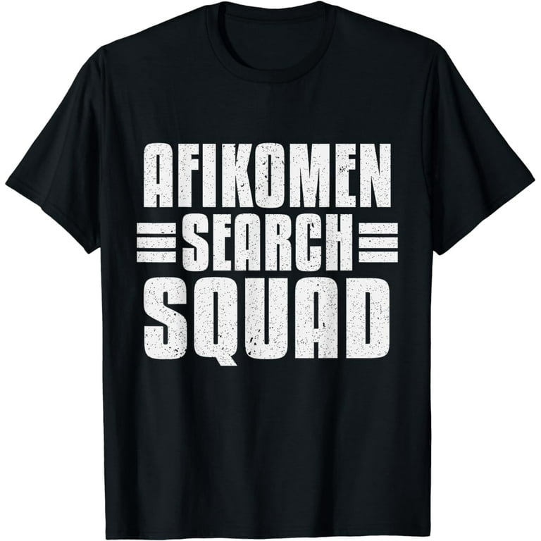 Afikoman Search Squad Funny Passover Seder T Shirt Afikoman Search Squad Funny Passover Seder T Shirt