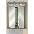 thumbnail image 1 of Afina Corporation DD-LT2434RARLPK 24 in.x 34 in.Recessed Double Door Cabinet with Traditional Lights - Arlington Pickle, 1 of 1