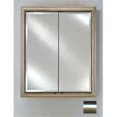 thumbnail image 1 of Afina Corporation DD2430RSATSV 24 in.x 30 in.Recessed Double Door Cabinet - Brush Satin Silver, 1 of 1
