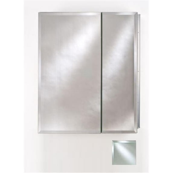 Afina Corporation 31 in.x 21 in.Broadway Recessed Double Door Cabinet - Broadway Beveled