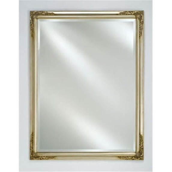Afina Corporation EC13-1626-SV 16 in.x 26 in.Estate Frame Wall Mirror - Antique Silver