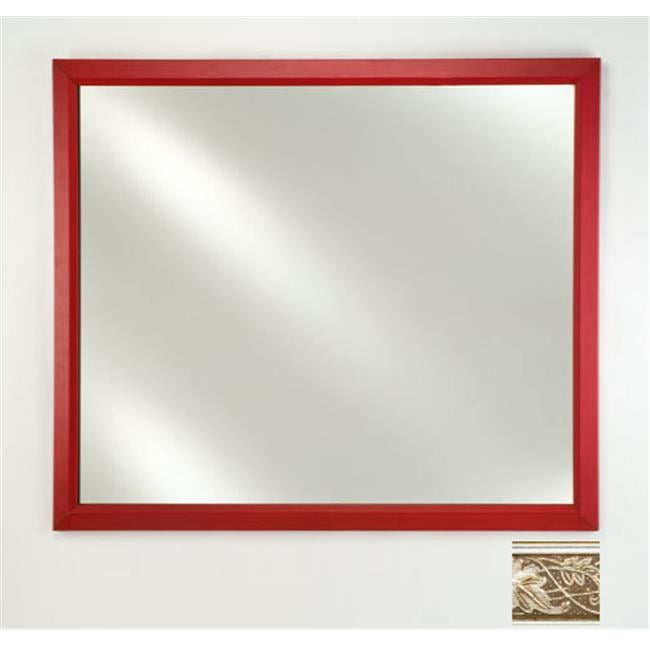 Afina Corporation FM1622ARSSV 16 in.x 22 in.Signature Plain Framed Mirror - Aristocrat Silver
