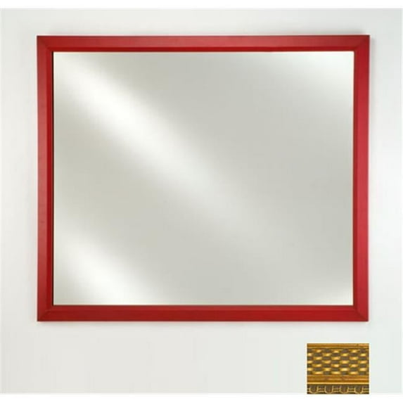 Afina Corporation FM2026ELGGD 20 in.x 26 in.Signature Plain Mirror - Elegance Cabinet - Gold