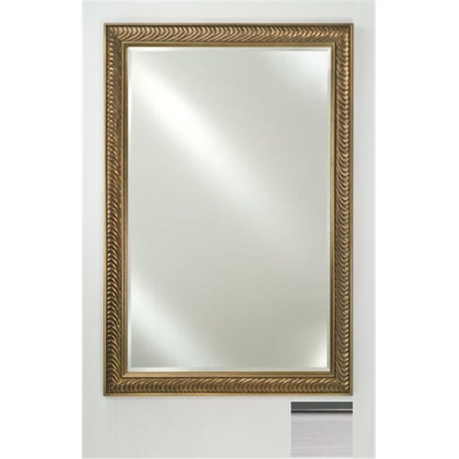 Afina Corporation FM2026SOHSTB 20 in.x 26 in.Signature Beveled Mirror - Soho Stainless