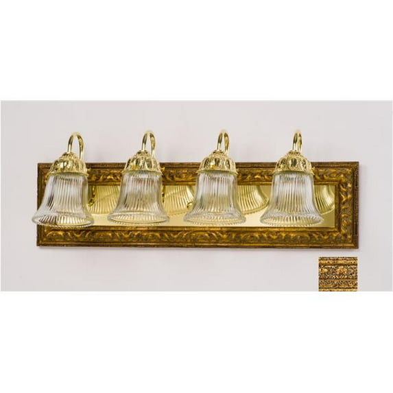 Afina Corporation LT27SRELGD 27 in.Surface Mount Traditional Light Bar - Regal Gold