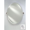 thumbnail image 1 of Afina Corporation RM-332-CR-T 24X34 OVAL FRAMELESS WITH TILT BRACKETS POLISHED CHROME TRADITIONAL BRACKETS, 1 of 1