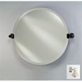 thumbnail image 1 of Afina Corporation RM-424-PN-T 24 in. ROUND FRAMELESS WITH TILT BRACKETS POLISHED NICKEL TRADITIONAL BRACKETS, 1 of 1