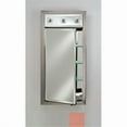 thumbnail image 1 of Afina Corporation SD-LC1730RSOHBZ 17 in.x 30 in.Recessed Single Door Cabinet with Contemporary Lights - Soho Bronze, 1 of 1