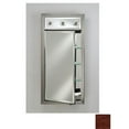 thumbnail image 1 of Afina Corporation SD-LC2434RARLCE 24 in.x 34 in.Recessed Single Door Cabinet with Contemporary Lights - Arlington Cherry, 1 of 1