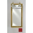 thumbnail image 1 of Afina Corporation SD-LT2030RCOLRD 20 in.x 30 in.Recessed Single Door Cabinet with Traditional Lights - Colorgrain Red, 1 of 1