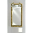 thumbnail image 1 of Afina Corporation SD-LT2434RARLWT 24 in.x 34 in.Recessed Single Door Cabinet with Traditional Lights - Arlington White, 1 of 1