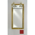 thumbnail image 1 of Afina Corporation SD-LT2434RCOLRD 24 in.x 34 in.Recessed Single Door Cabinet with Traditional Lights - Colorgrain Red, 1 of 1