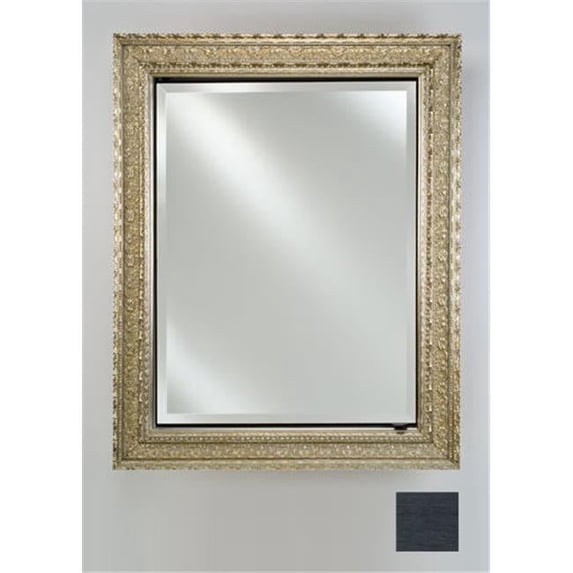 Afina Corporation SD1736RPALMA 17 in.x 36 in.Recessed Single Door Cabinet - Parliament Mahogany