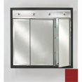 thumbnail image 1 of Afina Corporation TD-LC3434RCOLRD 34 in.x 34 in.Recessed Triple Door Cabinet with Contemporary Lights - Colorgrain Red, 1 of 1