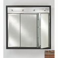 thumbnail image 1 of Afina Corporation TD-LC3434RSIEBZ 34 in.x 34 in.Recessed Triple Door Cabinet with Contemporary Lights - Siena Antique Oiled Bronze, 1 of 1